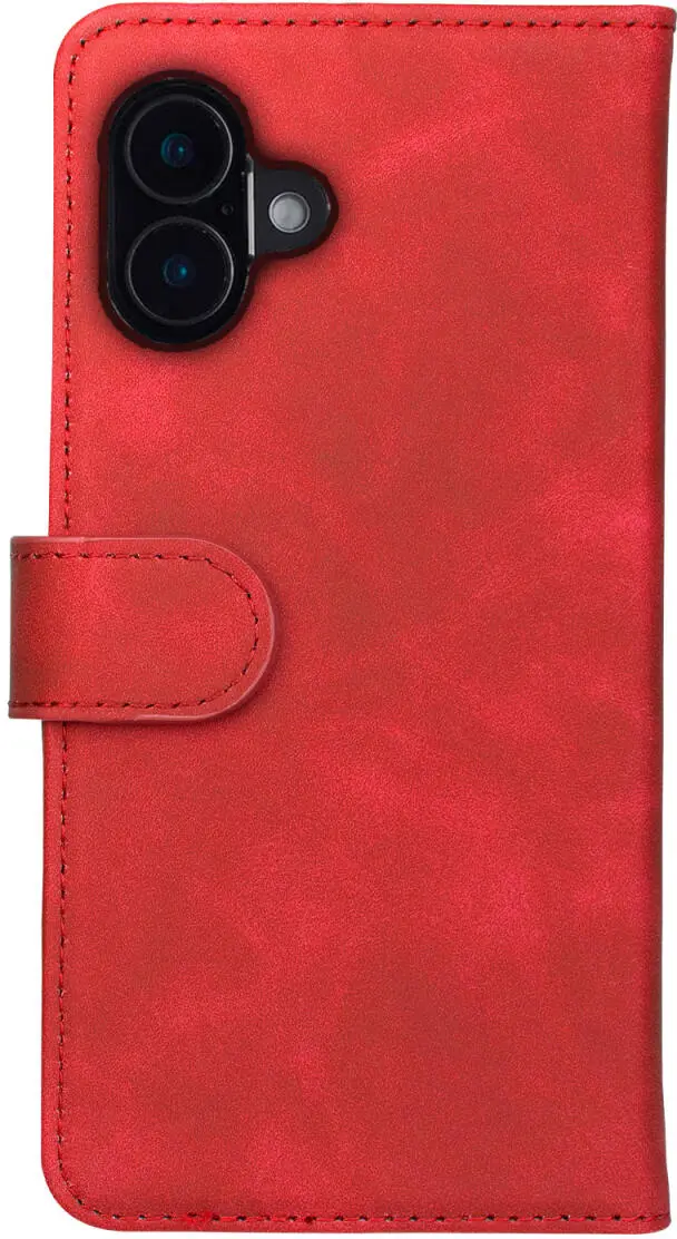 Rosso Element Samsung Galaxy A06 Hoesje Book Case Wallet Rood afbeelding 2