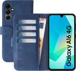 Rosso Element Samsung Galaxy A16 Hoesje Book Case Wallet Blauw afbeelding