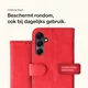 Rosso Element Samsung Galaxy A16 Hoesje Book Case Wallet Rood afbeelding 4