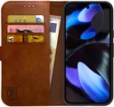 Rosso Element Google Pixel 9a Hoesje Book Case Wallet Bruin