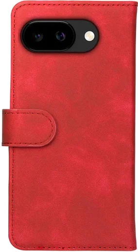 Rosso Element Google Pixel 9a Hoesje Book Case Wallet Rood afbeelding 2