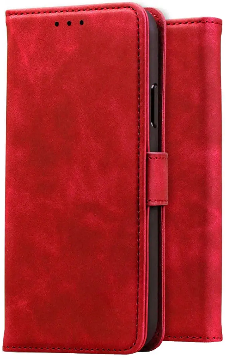 Rosso Element OnePlus 13 Hoesje Book Case Wallet Rood afbeelding 4