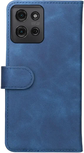 Rosso Element Motorola Moto G75 Hoesje Book Case Wallet Blauw afbeelding 2