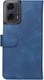 Rosso Element Motorola Moto G55 Hoesje Book Case Wallet Blauw afbeelding 2