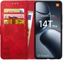 Rosso Element Xiaomi 14T Pro Hoesje Book Case Wallet Rood