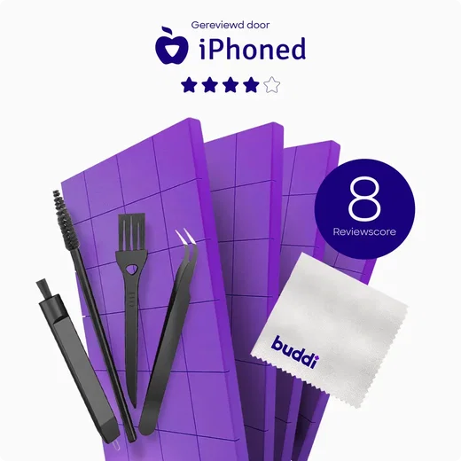 Buddi Fresh Professionele Schoonmaakset voor Smartphones, Tablets en AirPods afbeelding 8