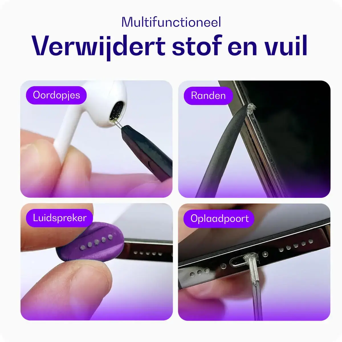 Buddi Fresh Professionele Schoonmaakset voor Smartphones, Tablets en AirPods afbeelding 2