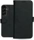 Rosso Deluxe Samsung Galaxy A56 Hoesje Echt Leer Book Case Zwart afbeelding 10