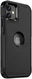 Apple iPhone 11 / XR Hoesje Dual-Layer Hybride Back Cover met MagSafe Zwart afbeelding 6