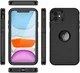 Apple iPhone 11 / XR Hoesje Dual-Layer Hybride Back Cover met MagSafe Zwart afbeelding 7