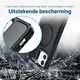 Apple iPhone 12 / 12 Pro Hoesje Dual-Layer Hybride Back Cover met MagSafe Zwart afbeelding 5