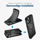 Apple iPhone 14 Hoesje Dual-Layer Hybride Back Cover met MagSafe Zwart afbeelding 6