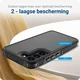 Samsung Galaxy S22 Hoesje Dual-Layer Hybride Back Cover met MagSafe Zwart afbeelding 3