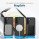 Samsung Galaxy S22 Hoesje Dual-Layer Hybride Back Cover met MagSafe Zwart afbeelding 5