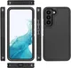 Samsung Galaxy S22 Hoesje Dual-Layer Hybride Back Cover met MagSafe Zwart afbeelding 7