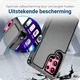 Samsung Galaxy S22 Ultra Hoesje Dual-Layer Hybride Back Cover met MagSafe Zwart afbeelding 2