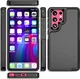 Samsung Galaxy S22 Ultra Hoesje Dual-Layer Hybride Back Cover met MagSafe Zwart afbeelding 8