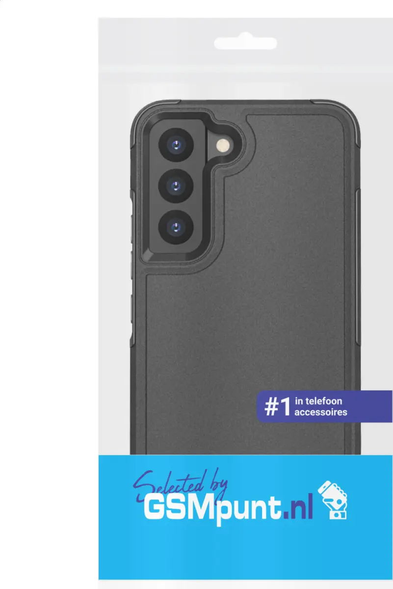 Samsung Galaxy S23 Plus Hoesje Dual-Layer Hybride Back Cover met MagSafe Zwart afbeelding 9