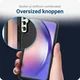 Samsung Galaxy A54 Hoesje Dual-Layer Hybride Back Cover met MagSafe Zwart afbeelding 5