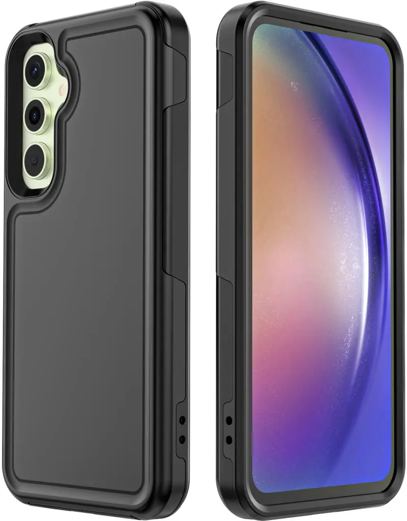 Samsung Galaxy A54 Hoesje Dual-Layer Hybride Back Cover met MagSafe Zwart afbeelding 9