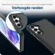 Samsung Galaxy A55 Hoesje Dual-Layer Hybride Back Cover met MagSafe Zwart afbeelding 3