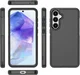 Samsung Galaxy A55 Hoesje Dual-Layer Hybride Back Cover met MagSafe Zwart afbeelding 8