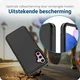 Samsung Galaxy A14 Hoesje Dual-Layer Hybride Back Cover met MagSafe Zwart afbeelding 2