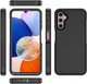 Samsung Galaxy A14 Hoesje Dual-Layer Hybride Back Cover met MagSafe Zwart afbeelding 9