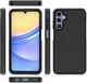 Samsung Galaxy A15 Hoesje Dual-Layer Hybride Back Cover met MagSafe Zwart afbeelding 9