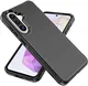 Samsung Galaxy A36 Hoesje Dual-Layer Hybride Back Cover met MagSafe Zwart afbeelding 1