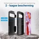 Google Pixel 9 / 9 Pro Hoesje Dual-Layer Hybride Back Cover met MagSafe Zwart afbeelding 4