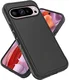 Google Pixel 9 / 9 Pro Hoesje Dual-Layer Hybride Back Cover met MagSafe Zwart afbeelding 1
