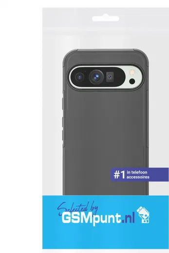 Google Pixel 9 Pro XL Hoesje Dual-Layer Hybride Back Cover met MagSafe Zwart afbeelding 10