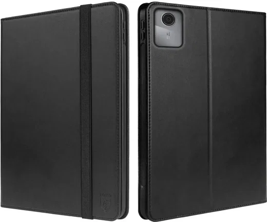 Rosso Element Lenovo Tab M11 Hoes Book Case Zwart afbeelding 2