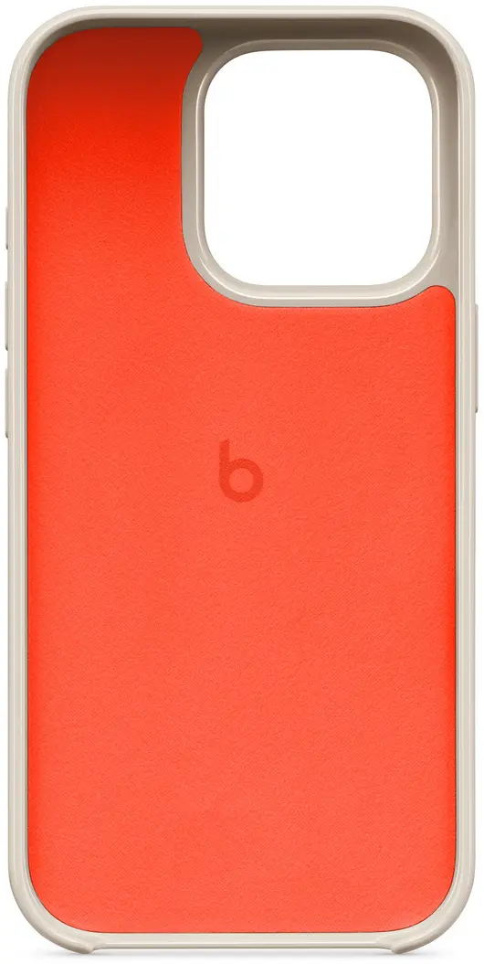 Origineel Beats Apple iPhone 16 Pro Hoesje MagSafe Hard Case Beige afbeelding 3