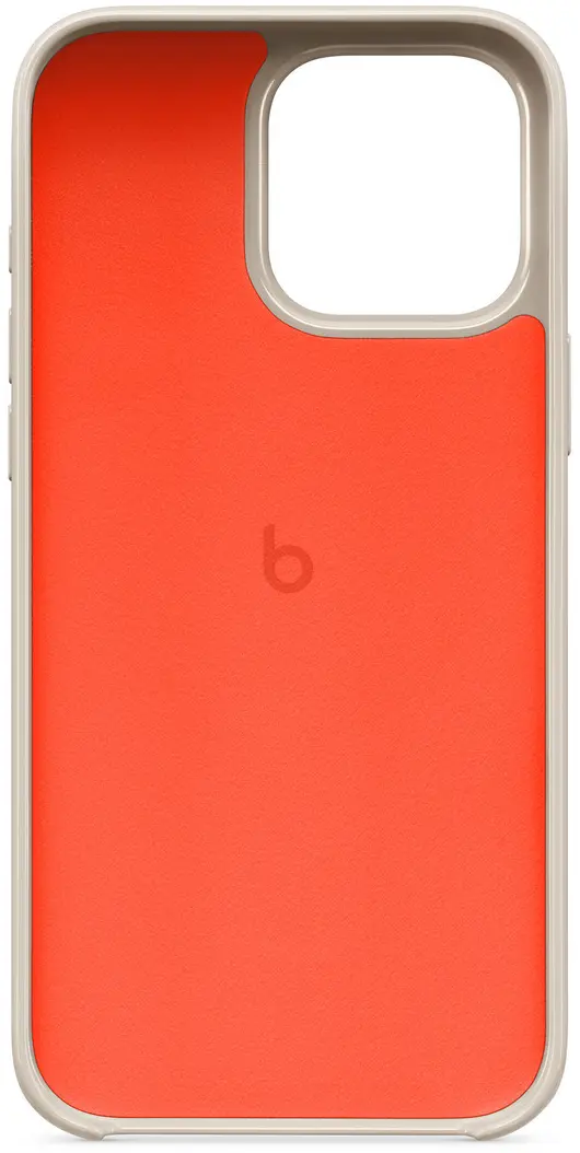Origineel Beats Apple iPhone 16 Pro Max Hoesje MagSafe Hard Case Beige afbeelding 3