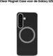 Origineel Samsung Galaxy S25 Hoesje Clear Magnet Case Transparant afbeelding 3