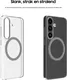 Origineel Samsung Galaxy S25 Hoesje Clear Magnet Case Transparant afbeelding 4