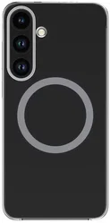 Origineel Samsung Galaxy S25 Plus Hoesje Clear Magnet Case Transparant afbeelding
