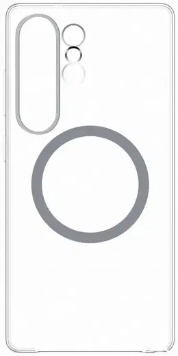 Origineel Samsung Galaxy S25 Ultra Hoesje Clear Magnet Case Transparant afbeelding 8