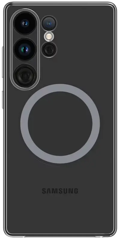 Origineel Samsung Galaxy S25 Ultra Hoesje Clear Magnet Case Transparant afbeelding 1