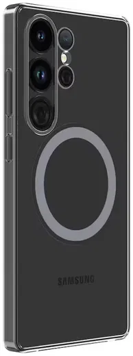 Origineel Samsung Galaxy S25 Ultra Hoesje Clear Magnet Case Transparant afbeelding 2