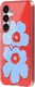 Origineel Samsung Galaxy S25 Hoesje Unikko Hybrid Case Blauw/Rood