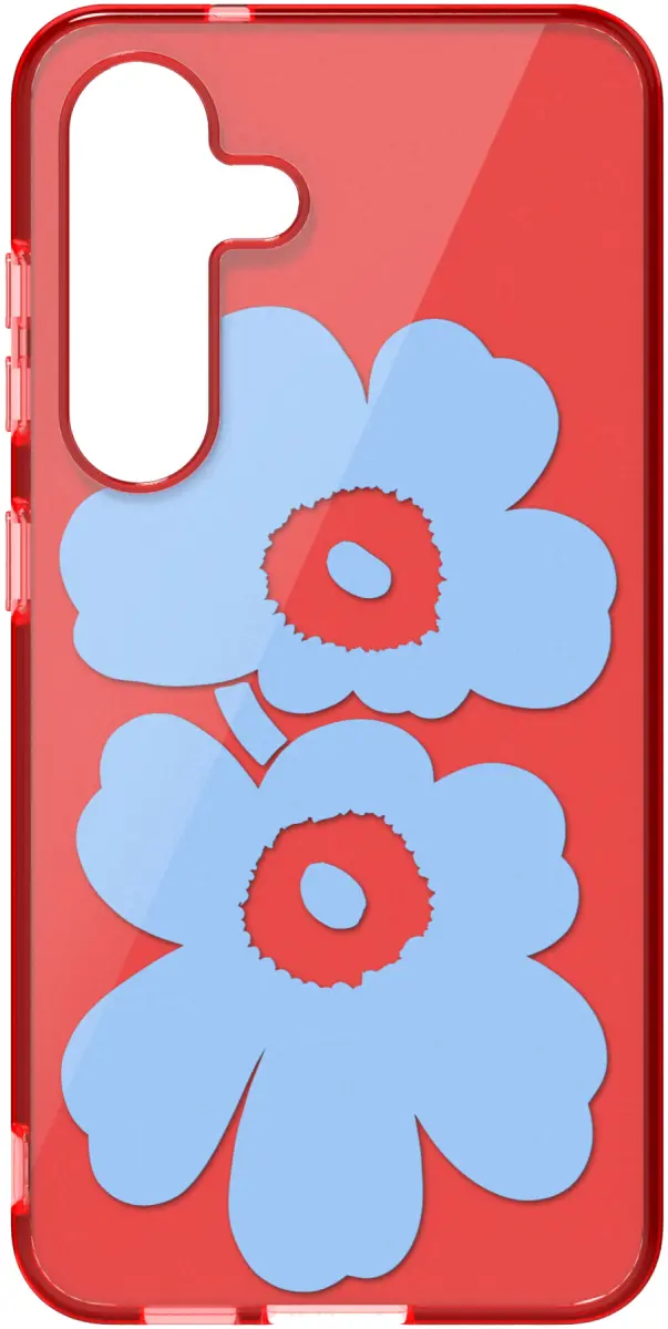 Origineel Samsung Galaxy S25 Hoesje Unikko Hybrid Case Blauw/Rood afbeelding 6