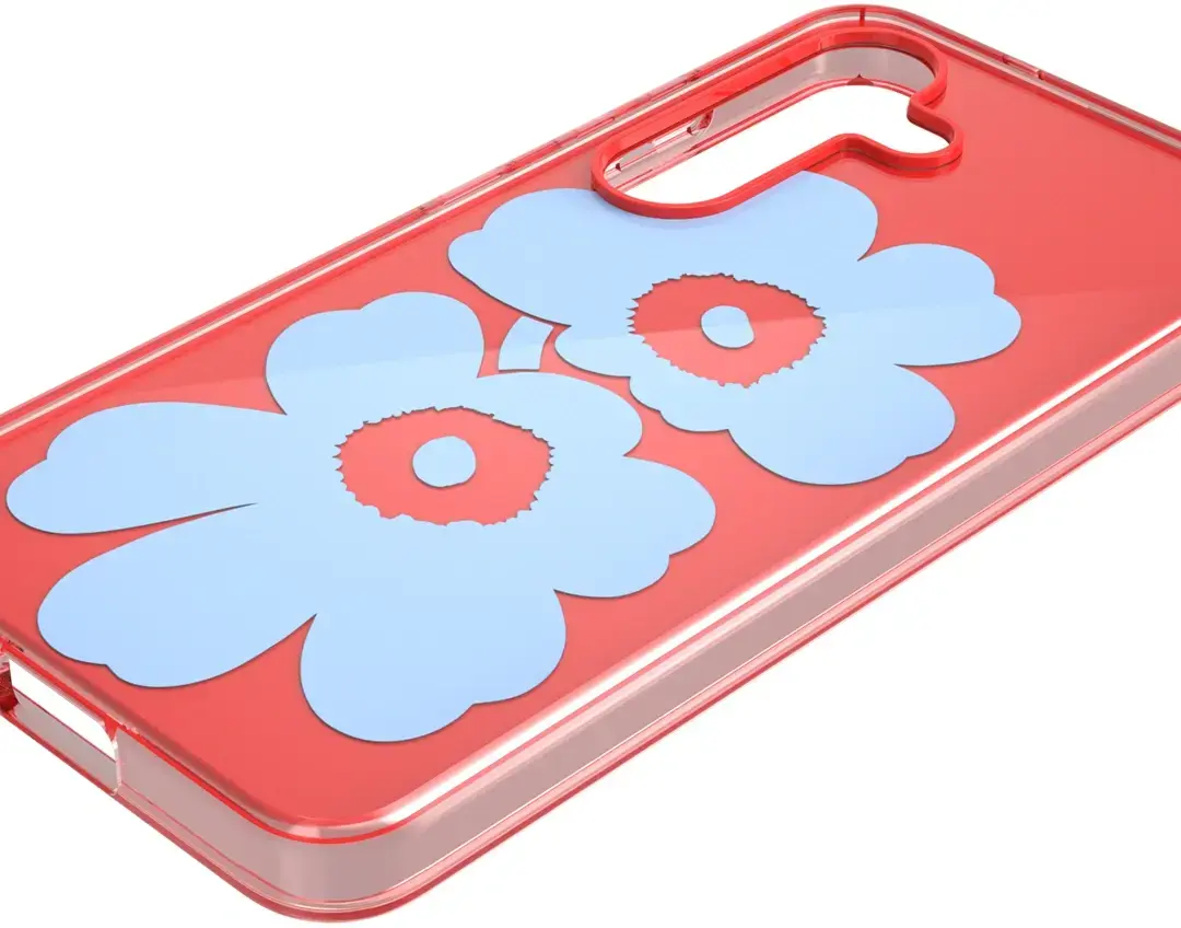 Origineel Samsung Galaxy S25 Hoesje Unikko Hybrid Case Blauw/Rood afbeelding 9