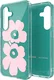 Origineel Samsung Galaxy S25 Hoesje Unikko Hybrid Case Groen/Roze afbeelding 2