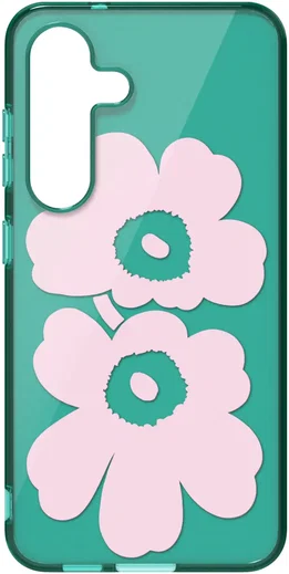 Origineel Samsung Galaxy S25 Hoesje Unikko Hybrid Case Groen/Roze afbeelding 6