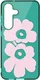 Origineel Samsung Galaxy S25 Hoesje Unikko Hybrid Case Groen/Roze afbeelding 6