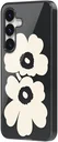 Origineel Samsung Galaxy S25 Hoesje Unikko Hybrid Case Zwart/Cream