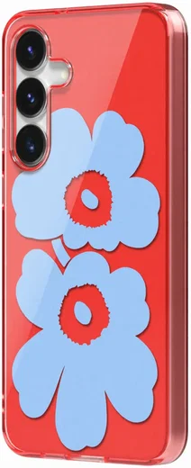 Origineel Samsung Galaxy S25 Plus Hoesje Unikko Hybrid Case Blauw/Rood afbeelding 1